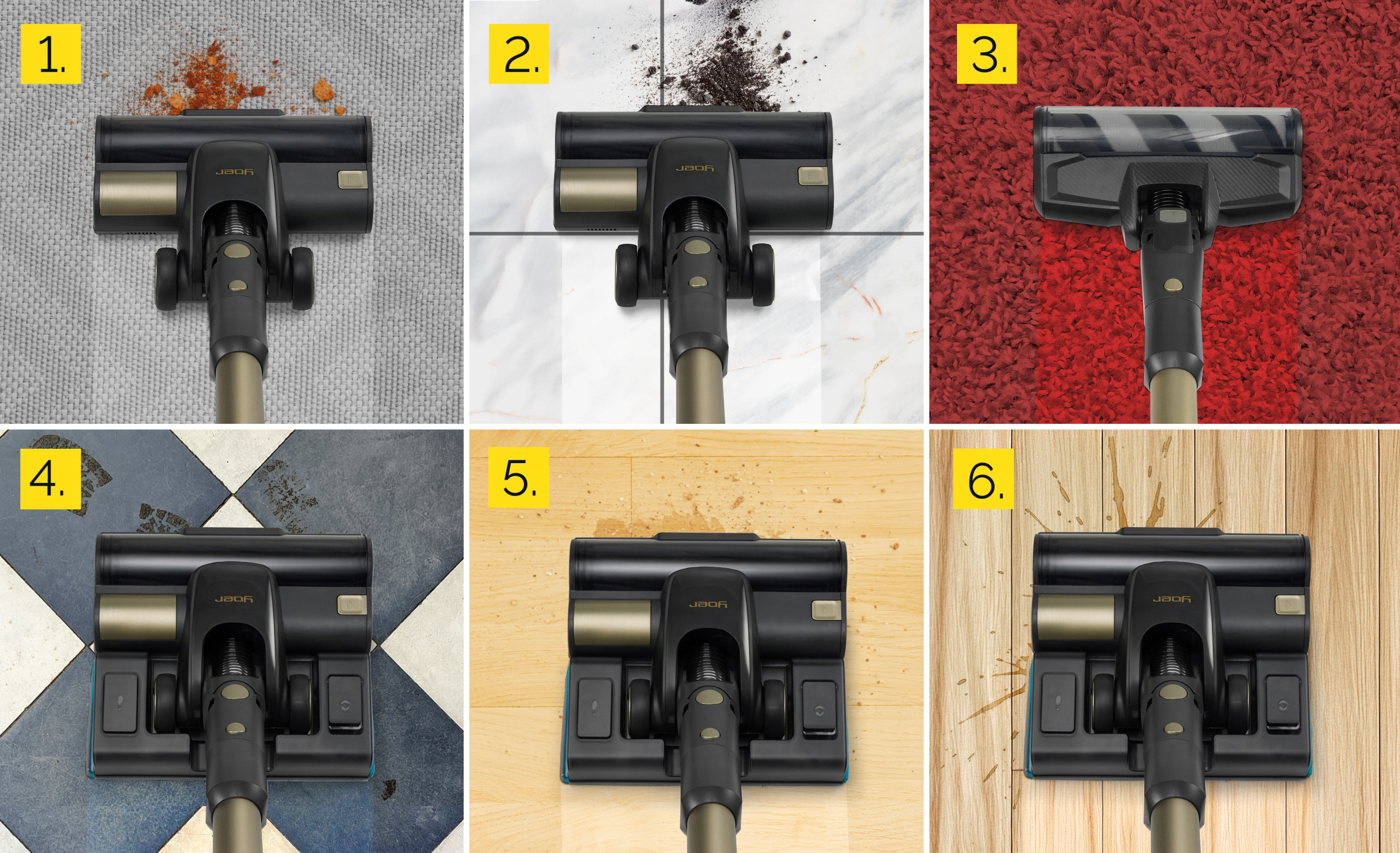 Odkurzanie na sucho i mokro – Funkcjonalność 2w1