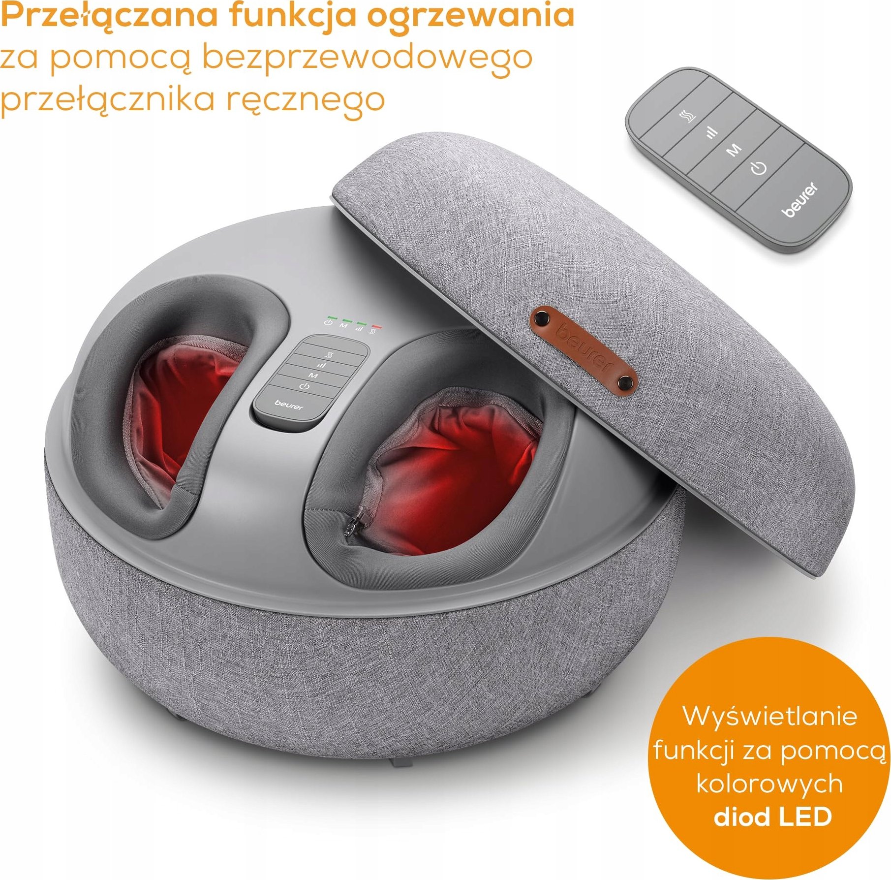 Łatwy w pielęgnacji materiał z zdejmowanym pokrowcem