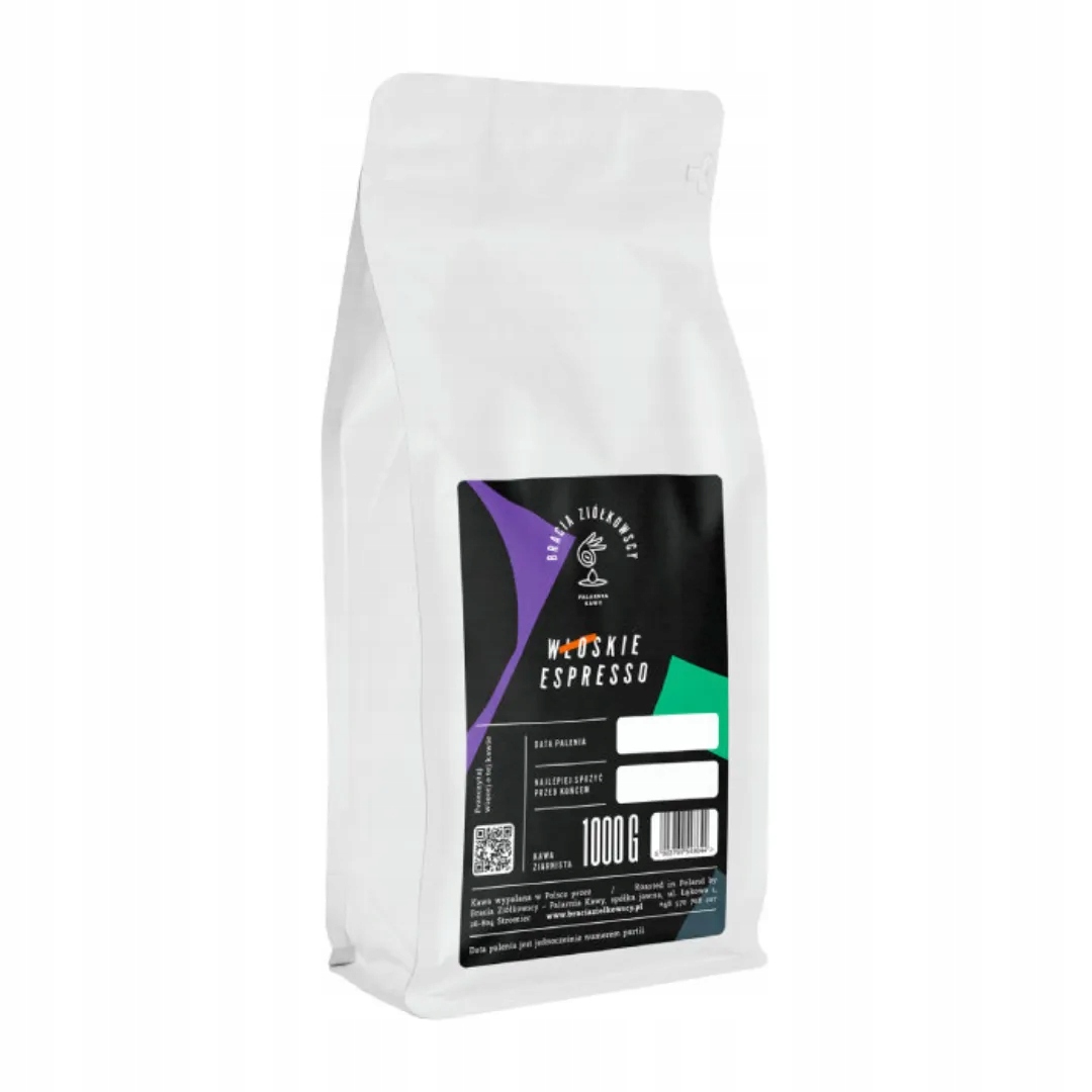 Kawa ziarnista Włoskie Espresso 1kg – Doskonały wybór dla miłośników espresso