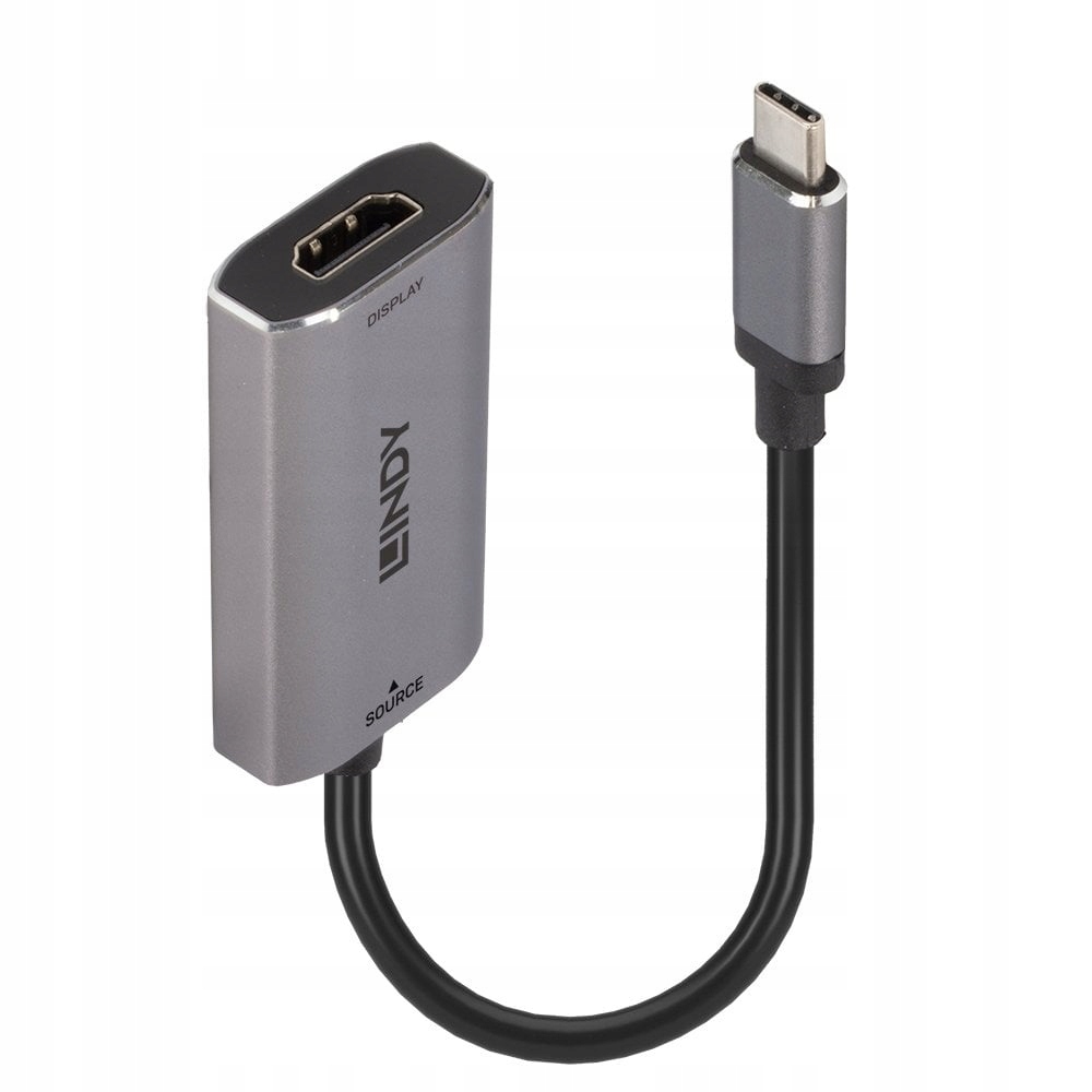 Adapter AV Lindy I/O CONVERTER USB-C TO HDMI – Wysokiej jakości rozwiązanie do przesyłania obrazu