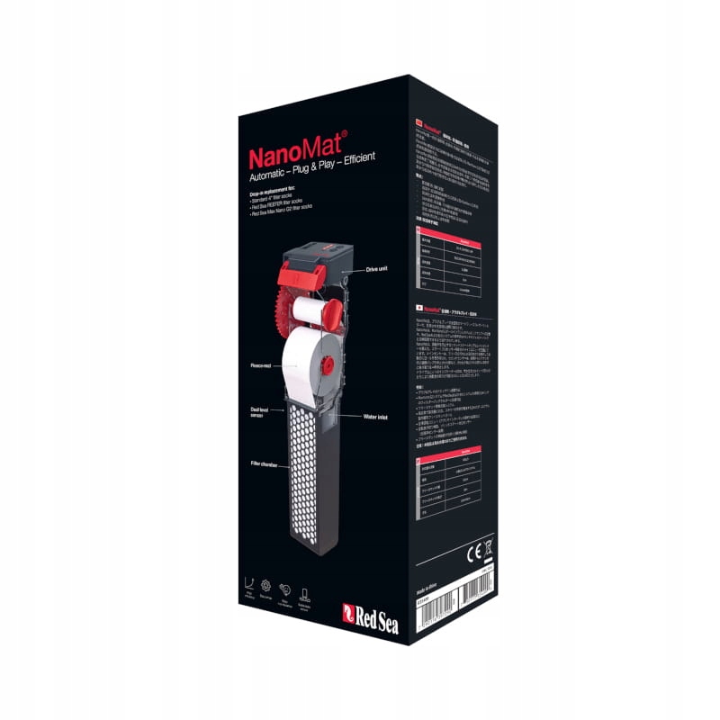 Red Sea NanoMat – Rewolucyjny Automatyczny Filtr Włókninowy do Akwarium Morskiego