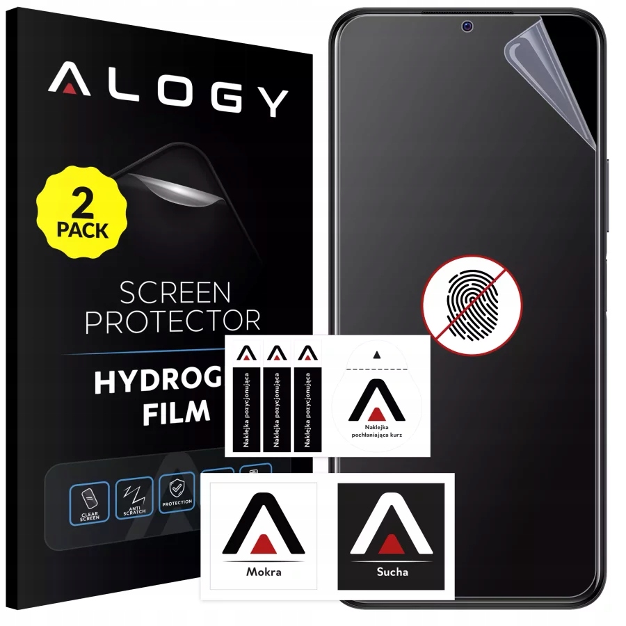 2x Folia 'MATOWA' do Huawei P30 Lite Hydrożelowa Alogy HydroSkin Matte Pro – Ochrona Ekranu na Najwyższym Poziomie