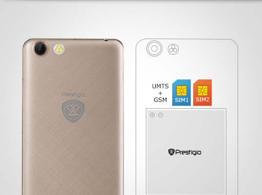 smartfon prestigio multiphone muze f3 3532 duo czarny