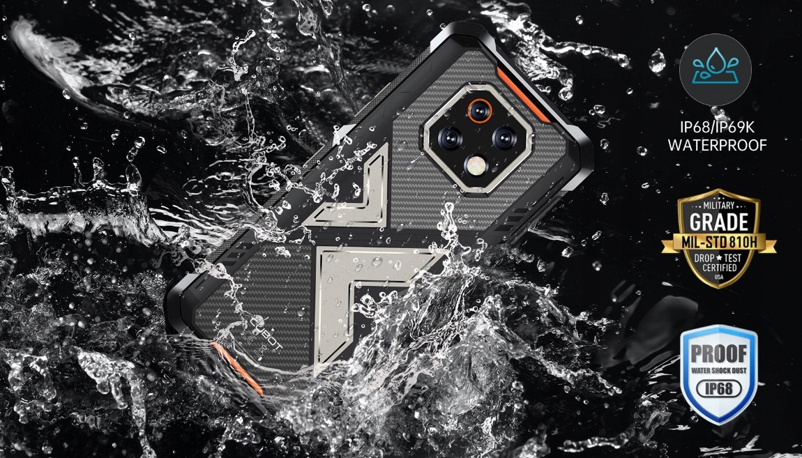 Odporność na wodę i pył – Normy IP68 i MIL-STD-810H