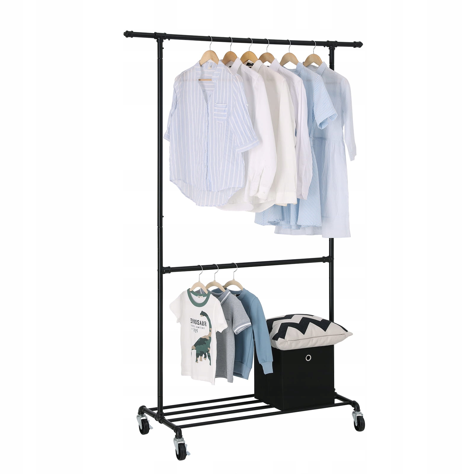 Songmics Przemysłowy Wieszak Na Ubrania Na Kółkach – Funkcjonalność i nowoczesny design