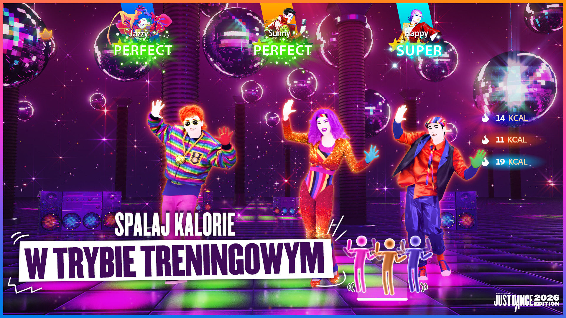 Tryb treningowy – Spalaj kalorie i poprawiaj kondycję!