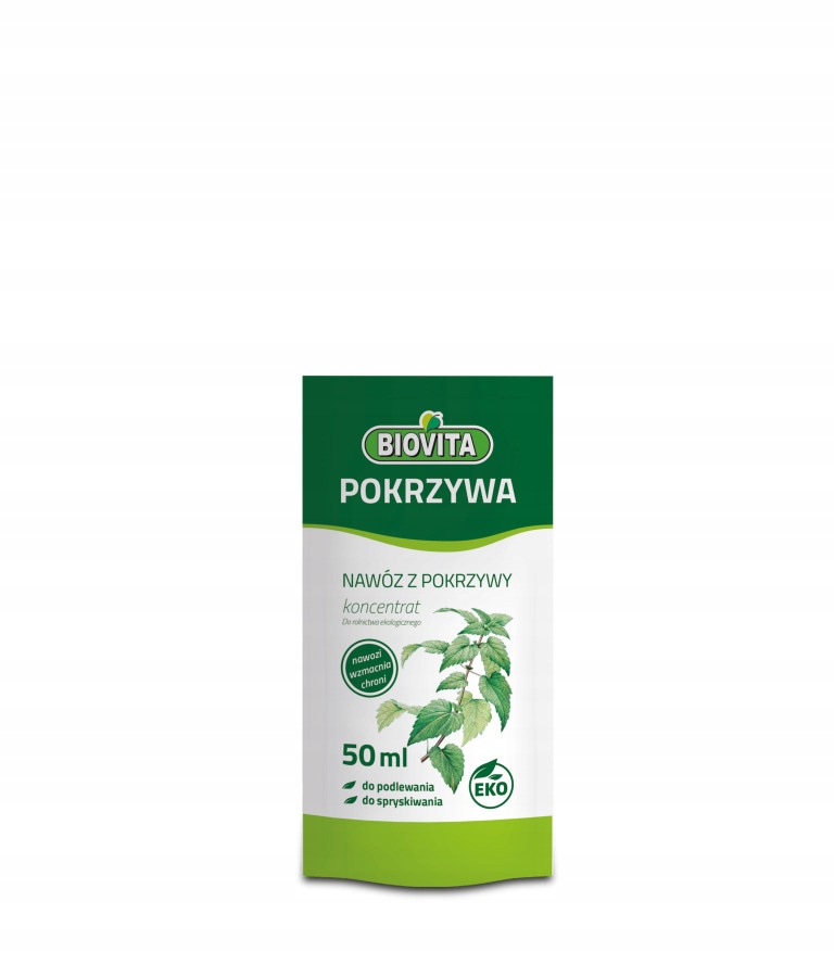Nawóz z pokrzywy do roślin płyn 50ml – pielęgnacja Twojego ogrodu