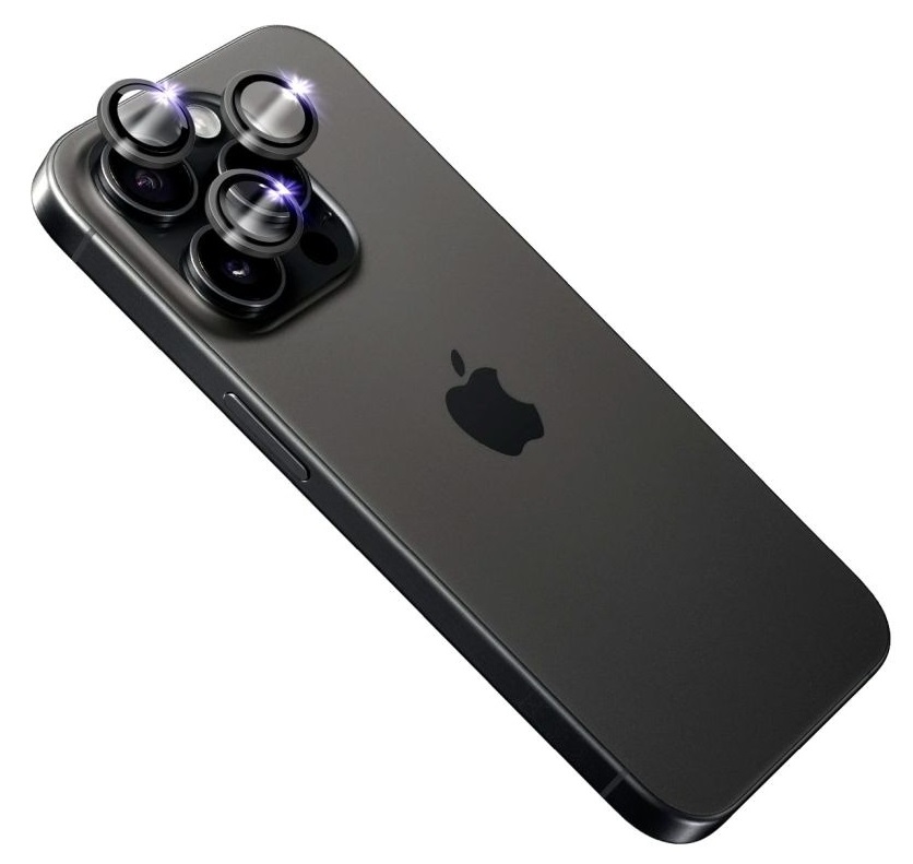Szafirowa ochrona obiektywów aparatów FIXED Sapphire Camera Glass dla Apple iPhone 15 Pro/15 Pro Max – Najlepsza ochrona dla Twojego telefonu