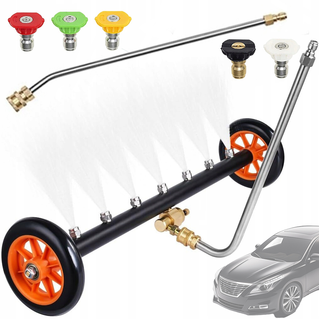 Rosfix Zestaw Lanca do Mycia Podwozia na Kółkach – Skuteczne i Wszechstronne Narzędzie