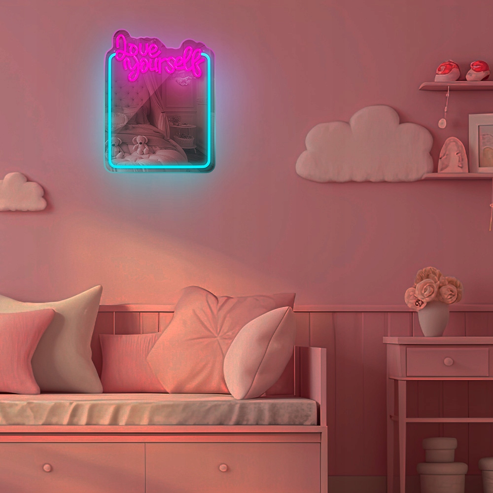 Idealne do selfie i makijażu – Lustro LED w Twoim pokoju