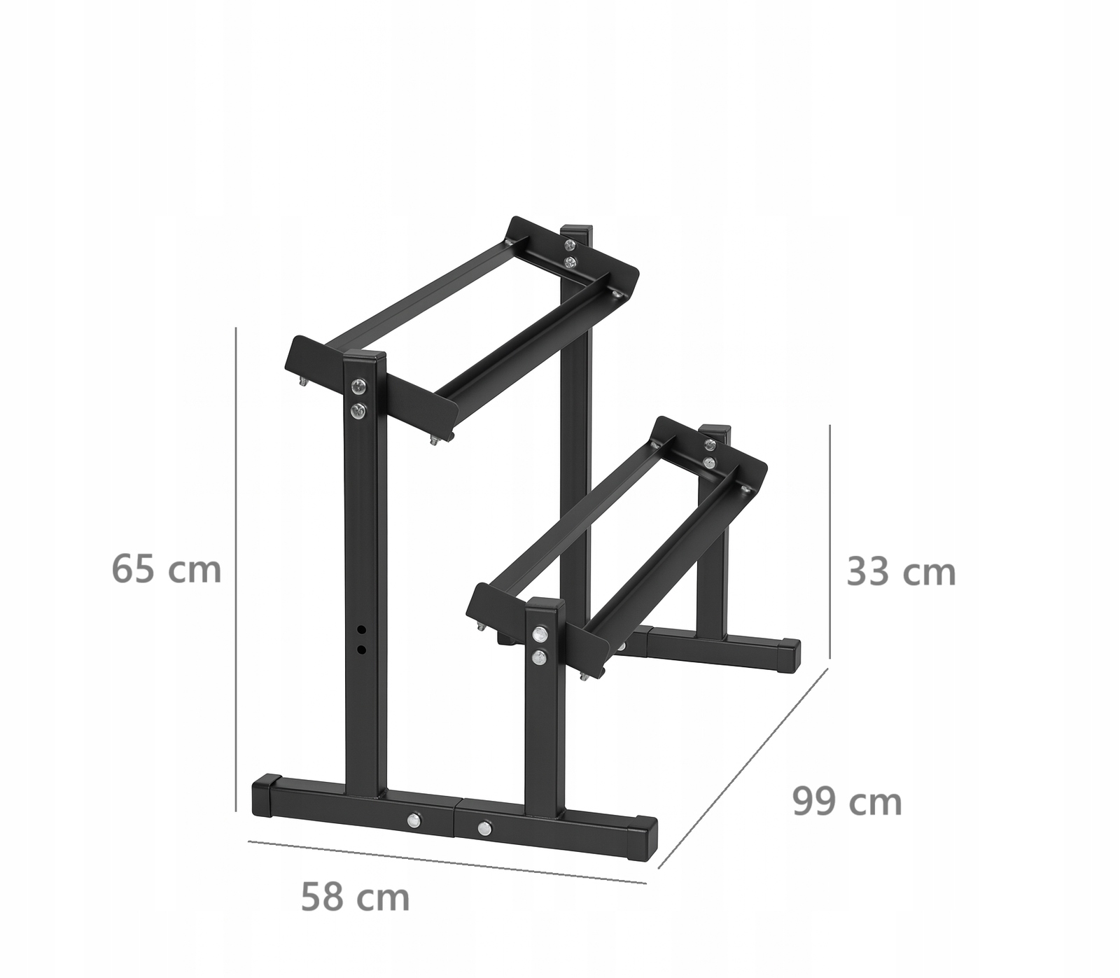 Wygodne przechowywanie – oszczędność miejsca dzięki dwóm poziomom