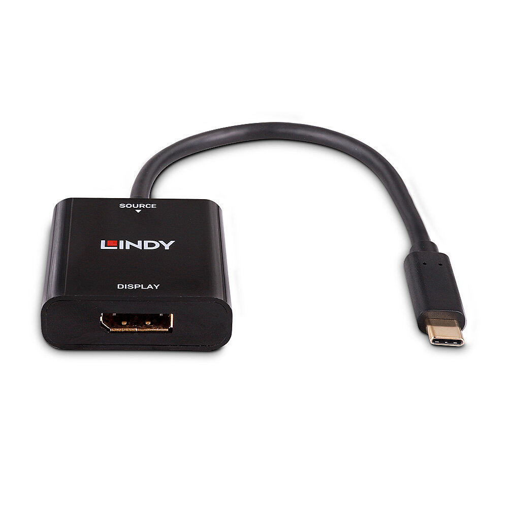 Adapter USB Lindy Adap Lindy USB Typ C auf DisplayPort – Wysoka jakość połączeń
