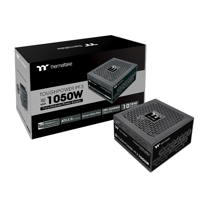 Zasilacz Thermaltake Toughpower PF3 1050W – Wydajność i niezawodność dla Twojego PC
