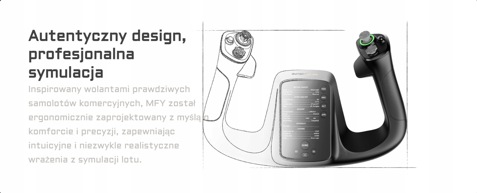 Kompaktowe wymiary dla optymalnego użytkowania