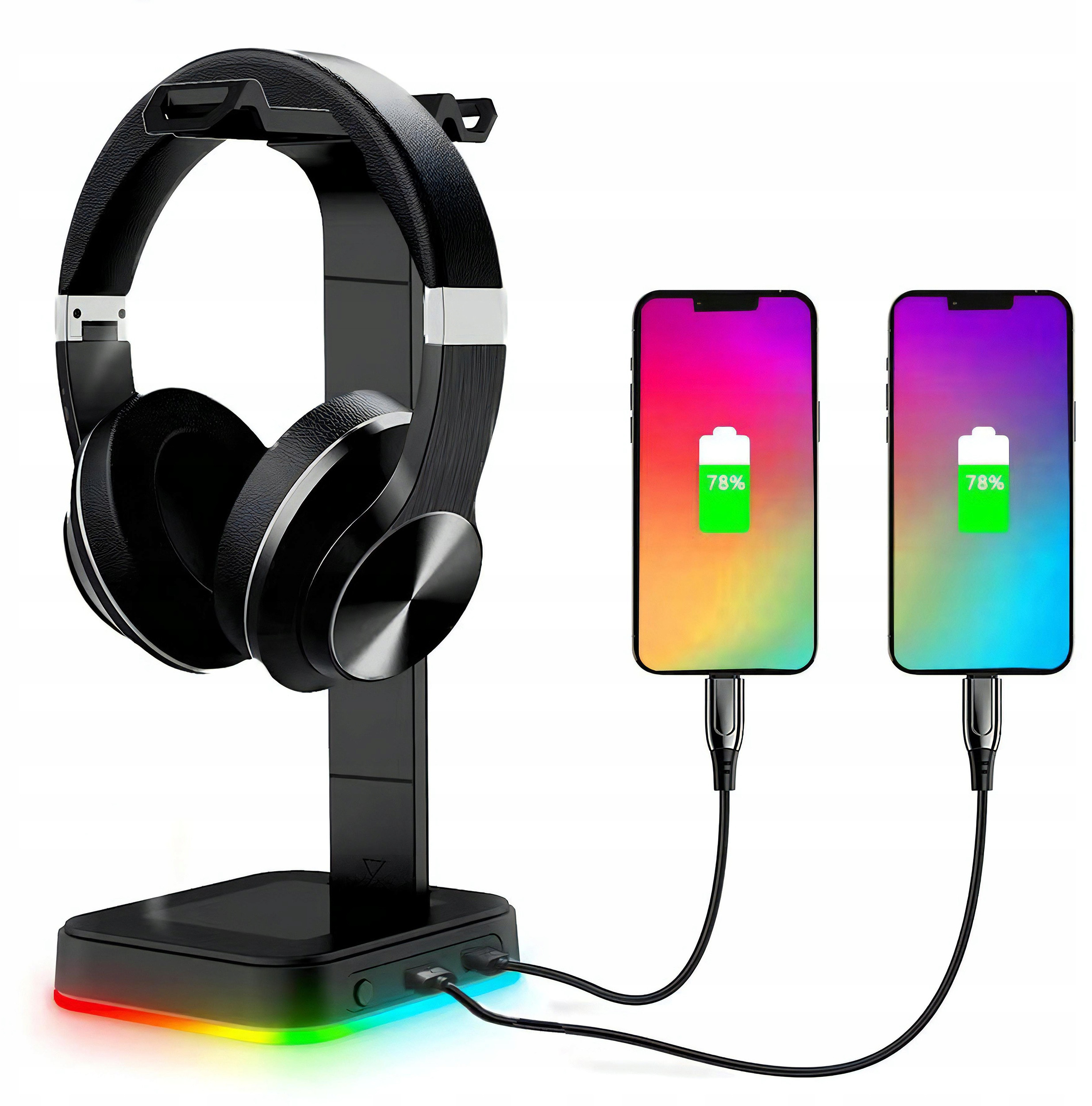 Wbudowane porty USB do ładowania urządzeń