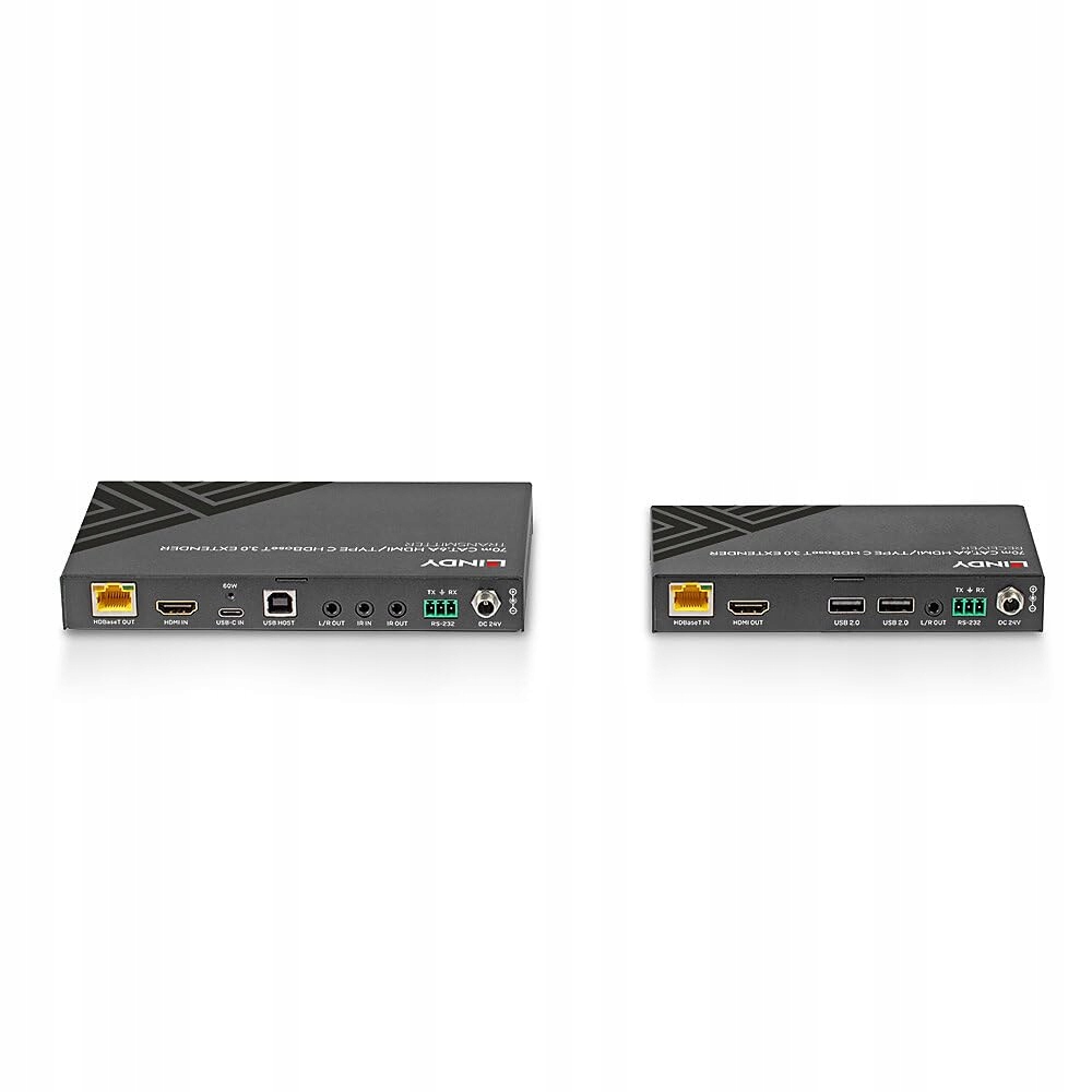 Funkcje audio i RS-232 w jednym urządzeniu