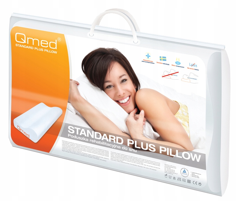STANDARD PLUS – Ortopedyczna poduszka do snu z wycięciem