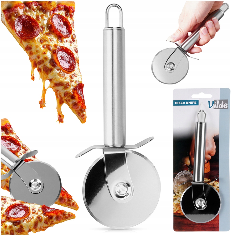 Nóż do pizzy stalowy 19 cm – Idealne narzędzie do krojenia pizzy