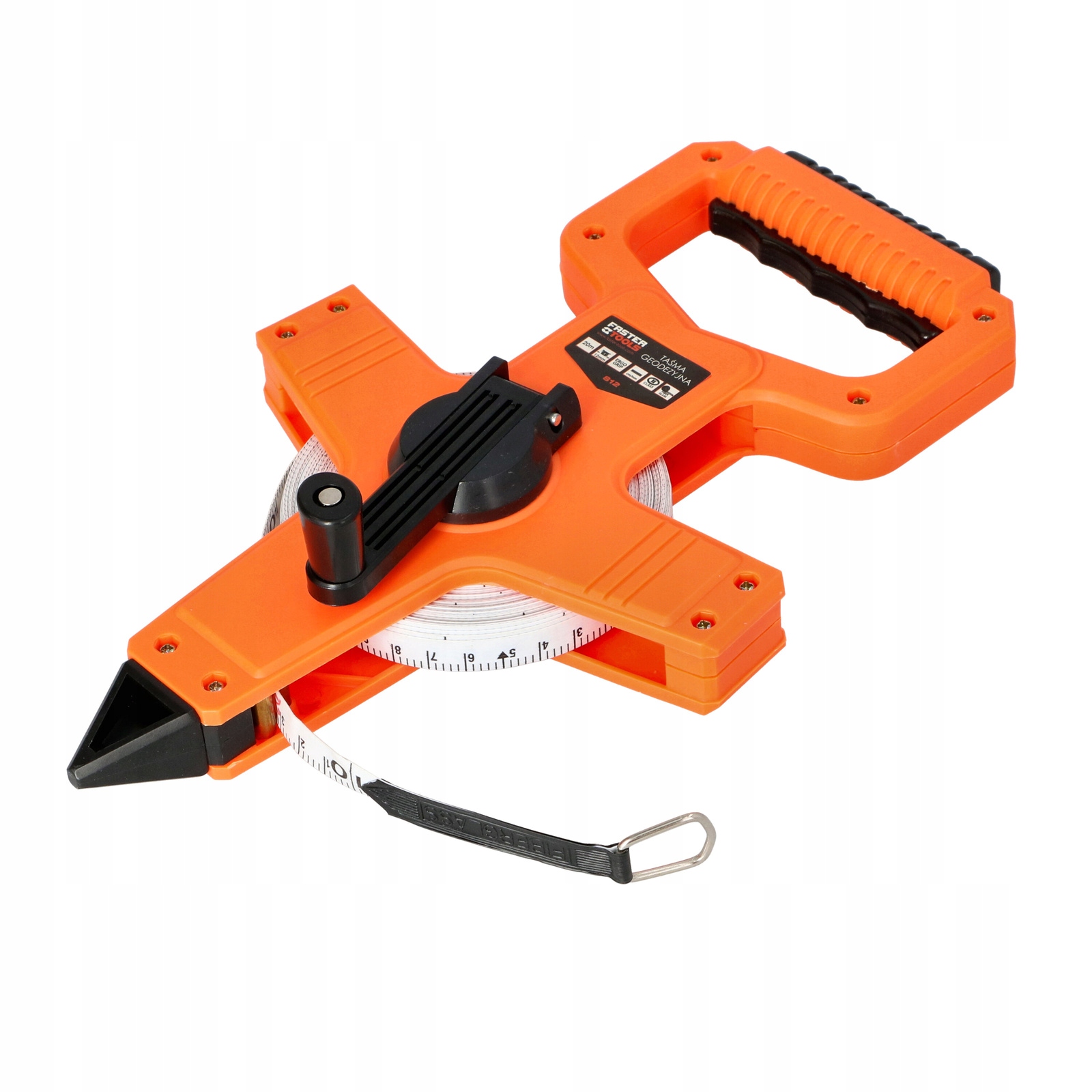 Praktyczny uchwyt i korba do zwijania