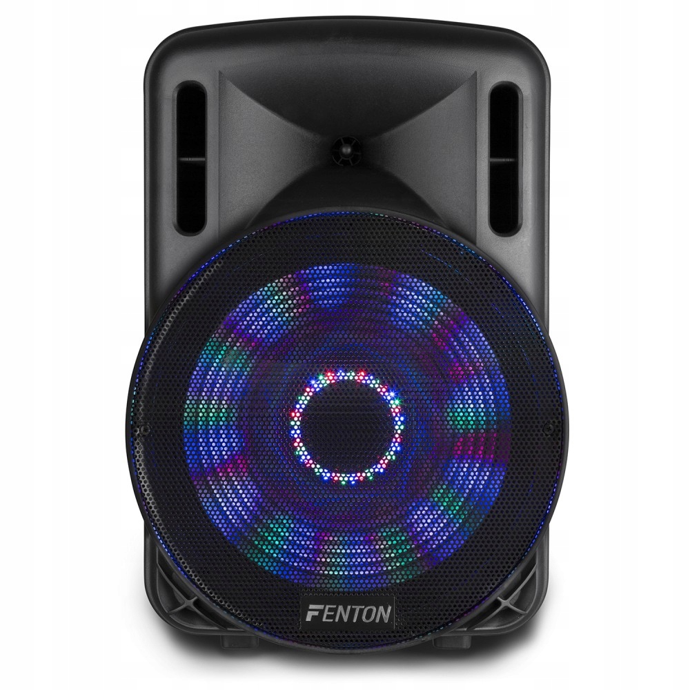 Kolumna mobilna z mikrofonem Fenton FT15LED 15' 800W – Idealna na każdą imprezę