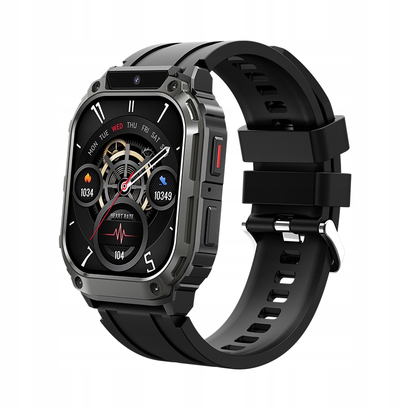 Smartwatch Zegarek Watch GPS Czarny Amoled Pro – Nowoczesne rozwiązanie na Twoim nadgarstku