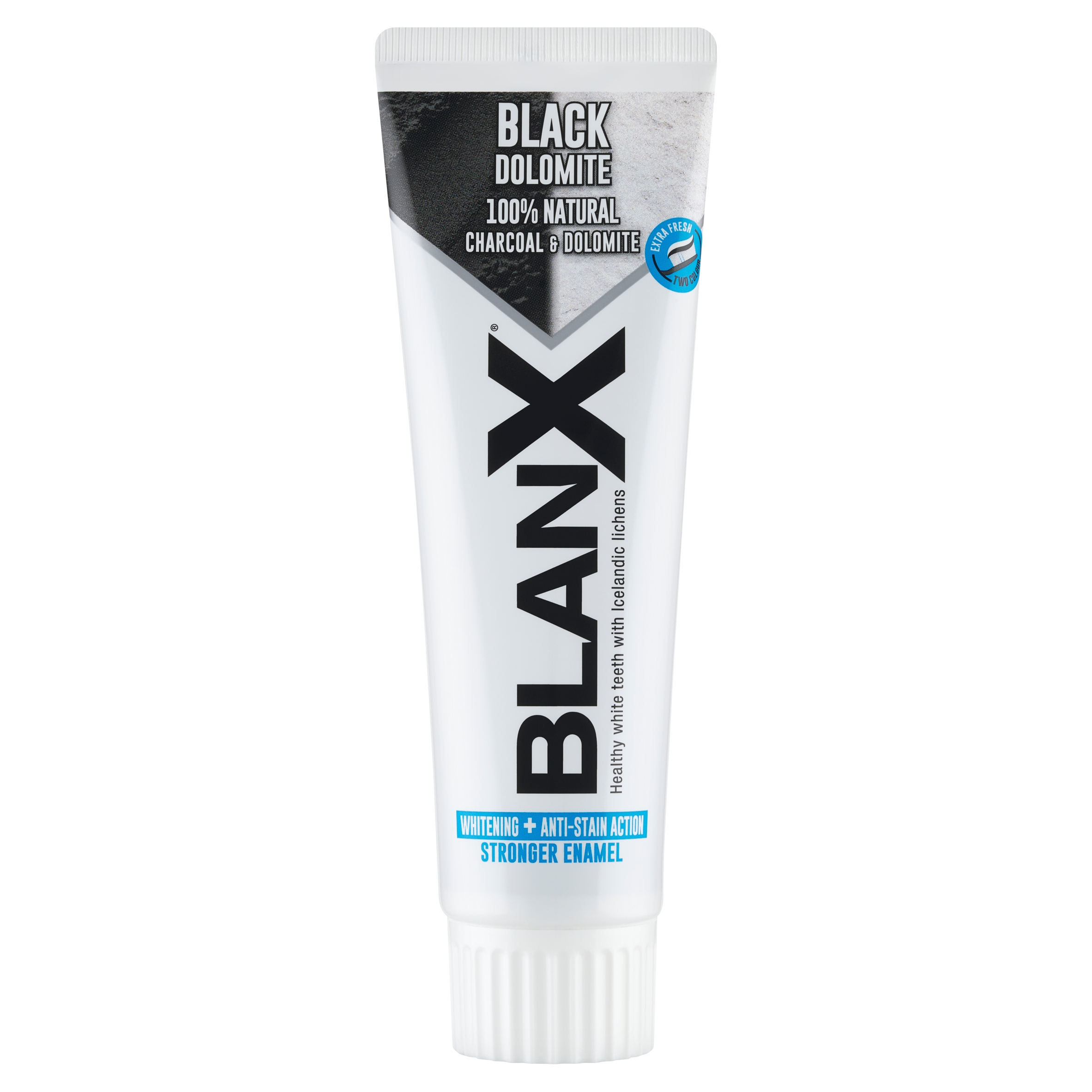 BLANX PASTA BLACK DOLOMITE 75ml – Innowacyjna pasta wybielająca dla zdrowego uśmiechu