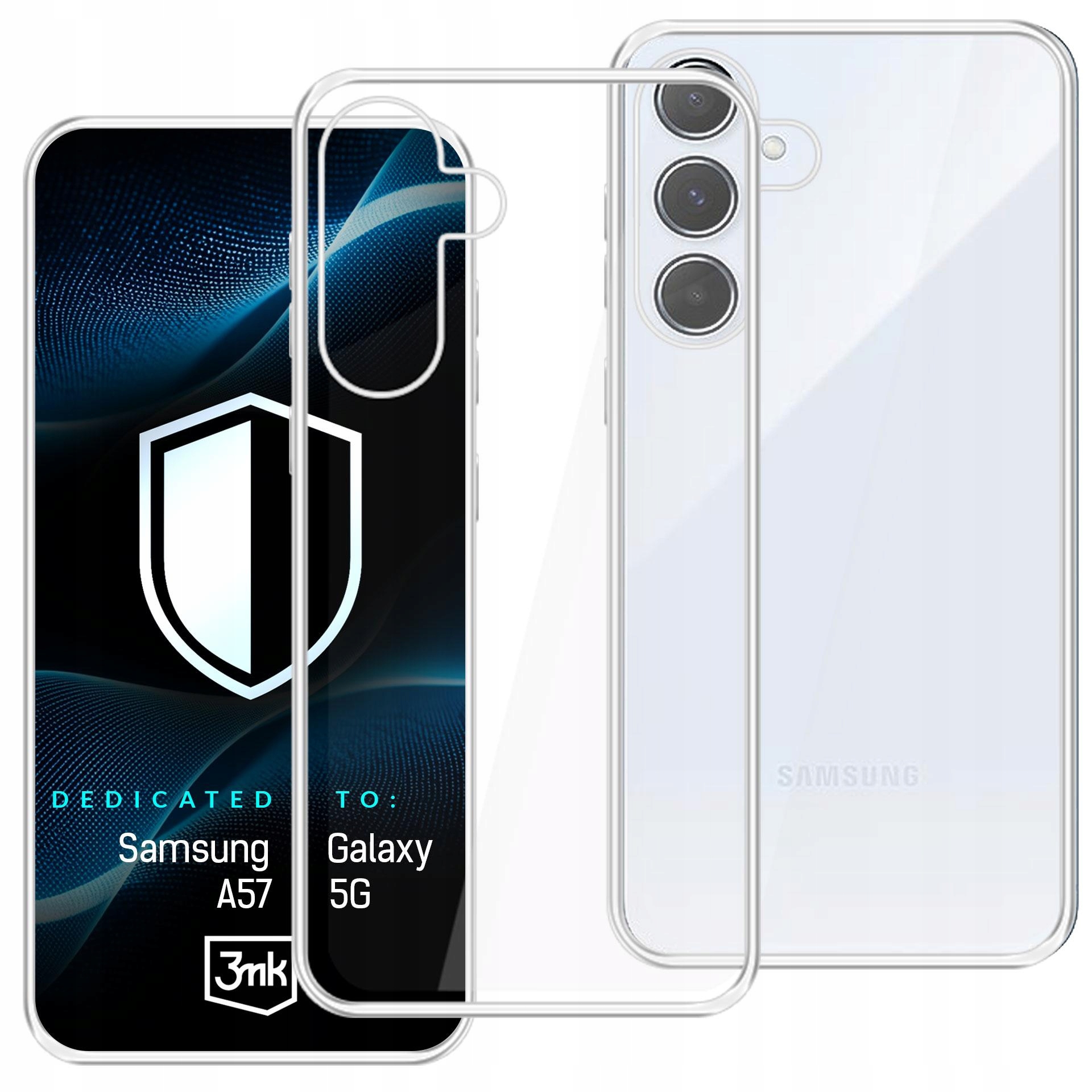 Samsung Galaxy A57 - 3mk HARDY® Vision Case – Przezroczysta ochrona dla Twojego smartfona