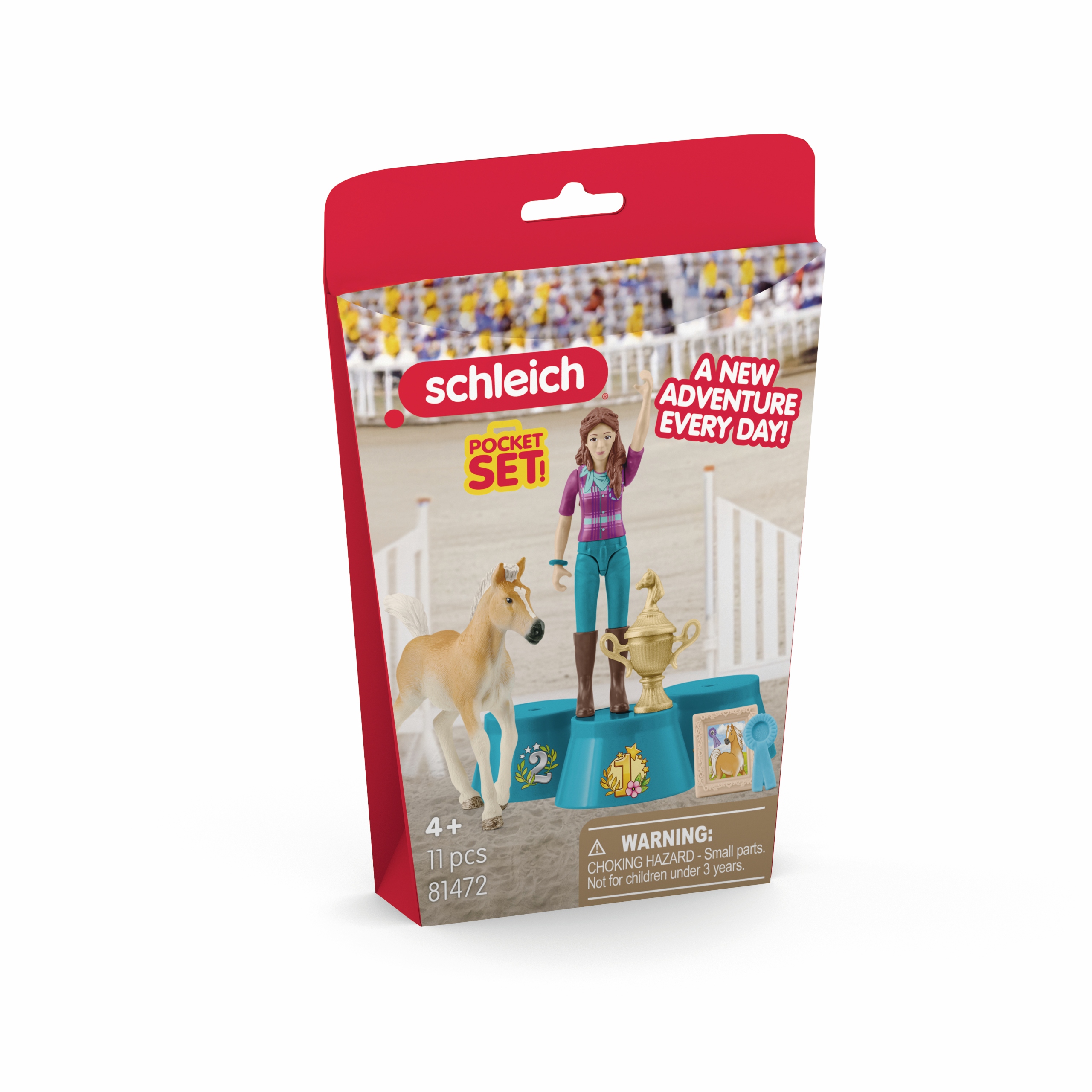 Schleich Pocket Set Ceremonia wręczenia nagród – Radość z wygranej