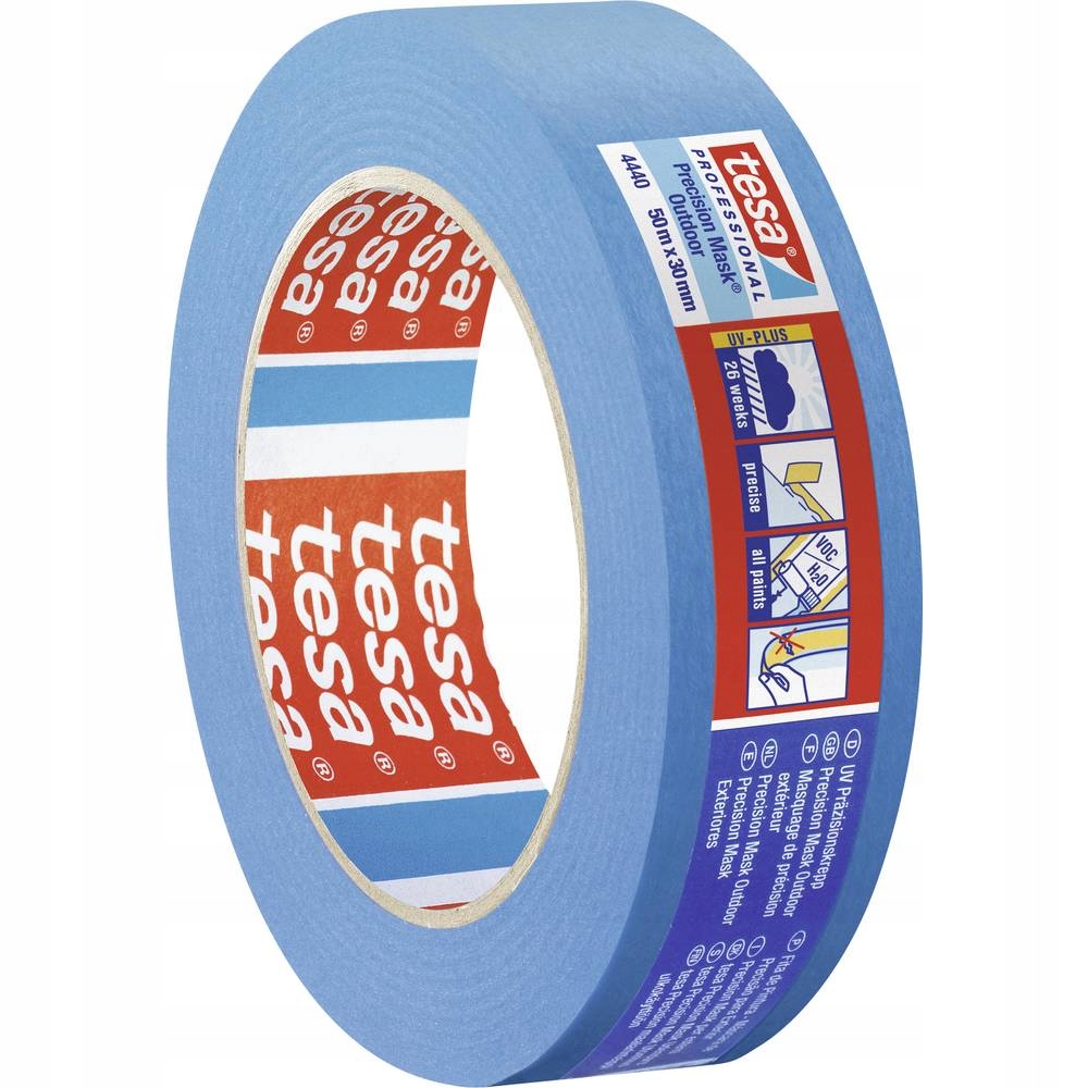 Wytrzymałość i precyzja – Kluczowe cechy taśmy maskującej tesa