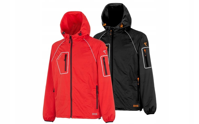 Komfortowy design z kapturem i kołnierzem stójką