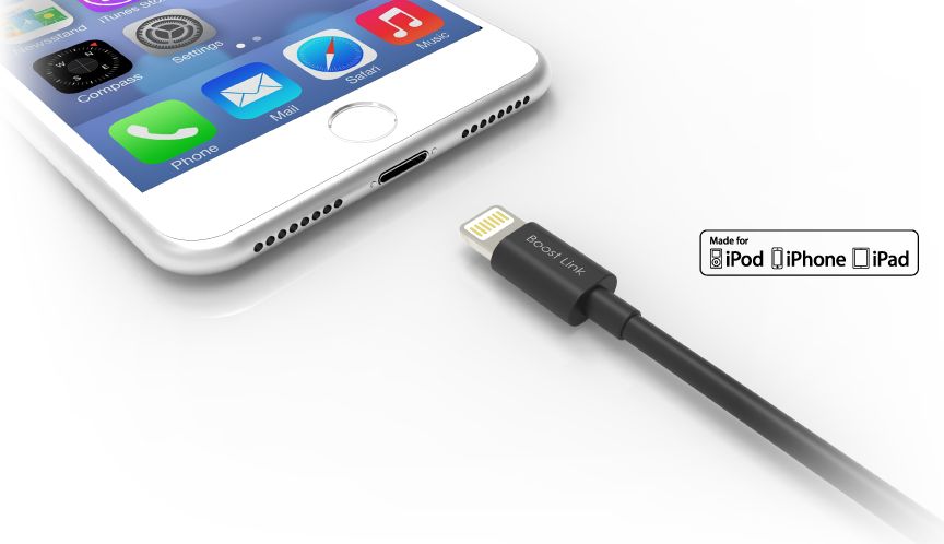 Boost Link PVC LK10AL Certifikat Apple MFi