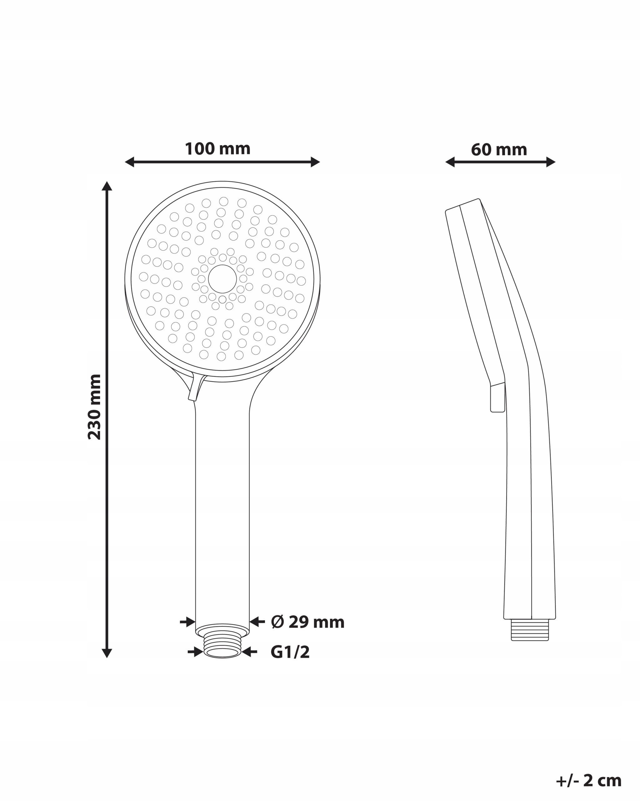 Łatwa instalacja dzięki standardowemu połączeniu G1/2