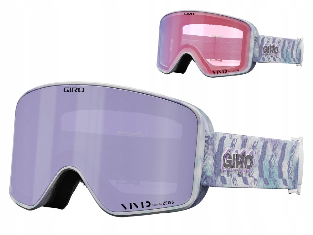 Gogle zimowe GIRO METHOD PURPLE FLASH BACK – Idealne do jazdy na stoku