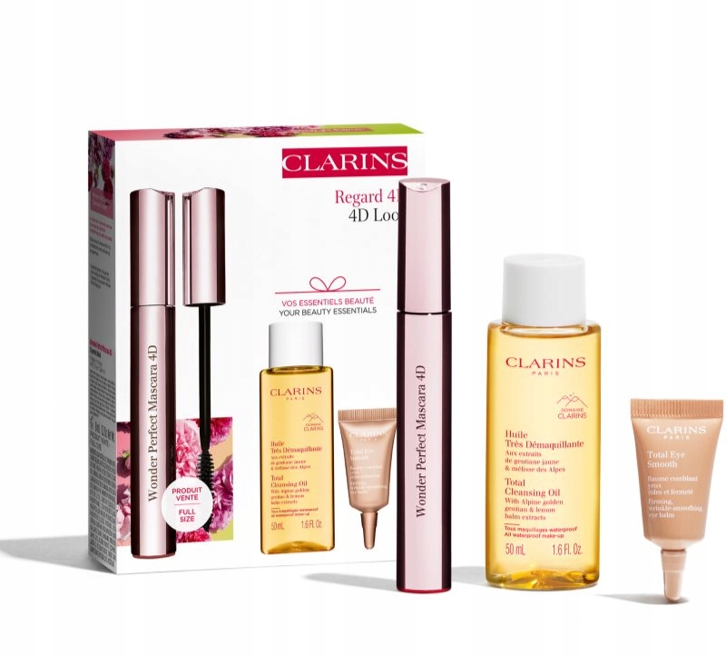 Zestaw upominkowy Clarins Essentials 4D Look – Magia spojrzenia w Twoich rękach