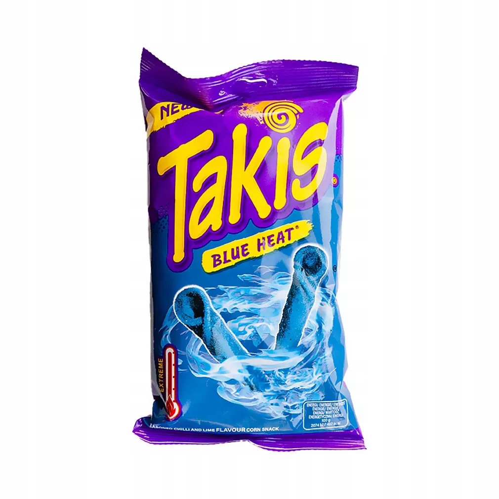 Składniki i wartości odżywcze Chipsów TAKIS Blue Heat