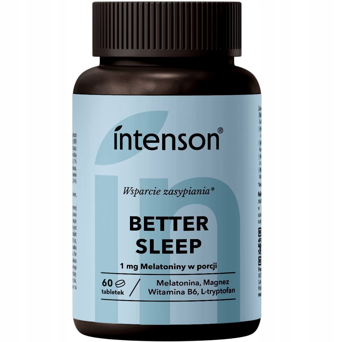 INTENSON Better Sleep – Suplement diety dla zdrowego snu