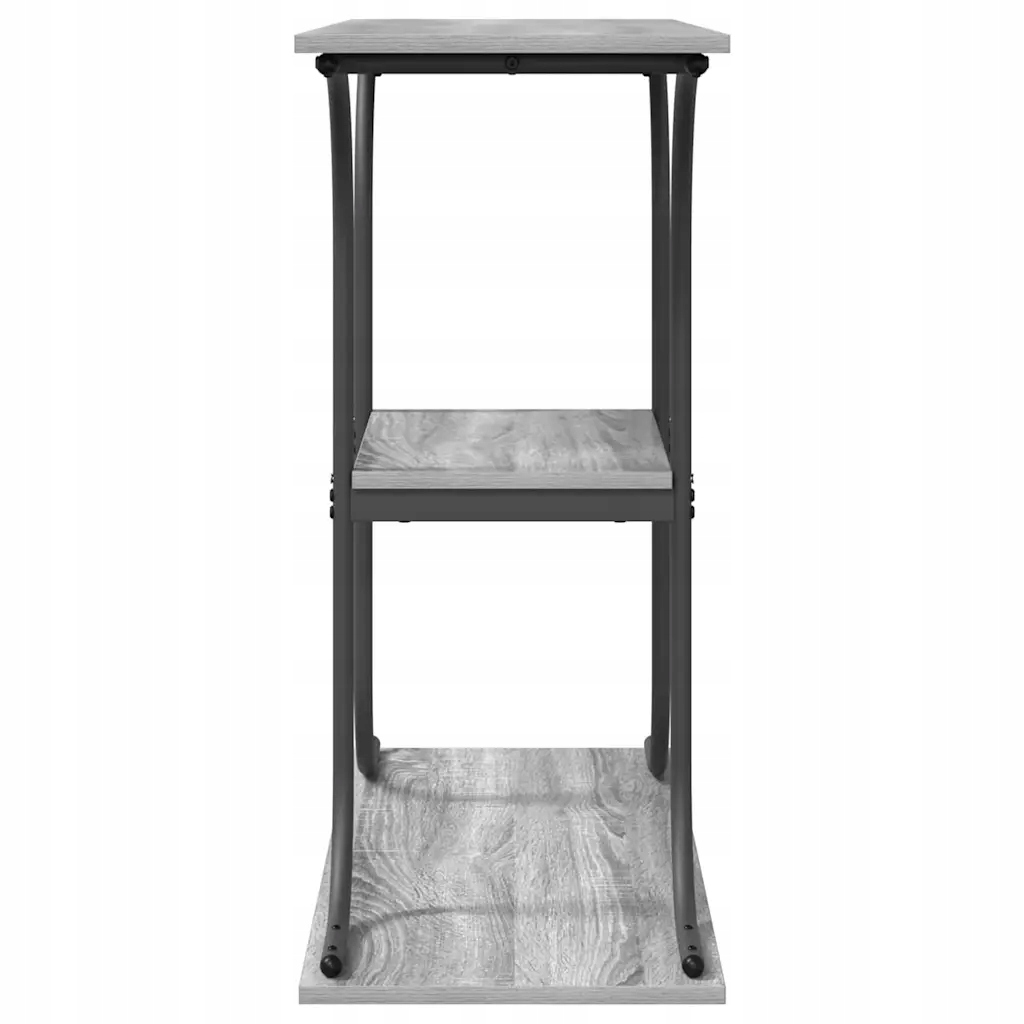 Konsola z półką Szary dąb sonoma 101 x 35 x 80.5 cm – Styl i funkcjonalność w Twoim domu