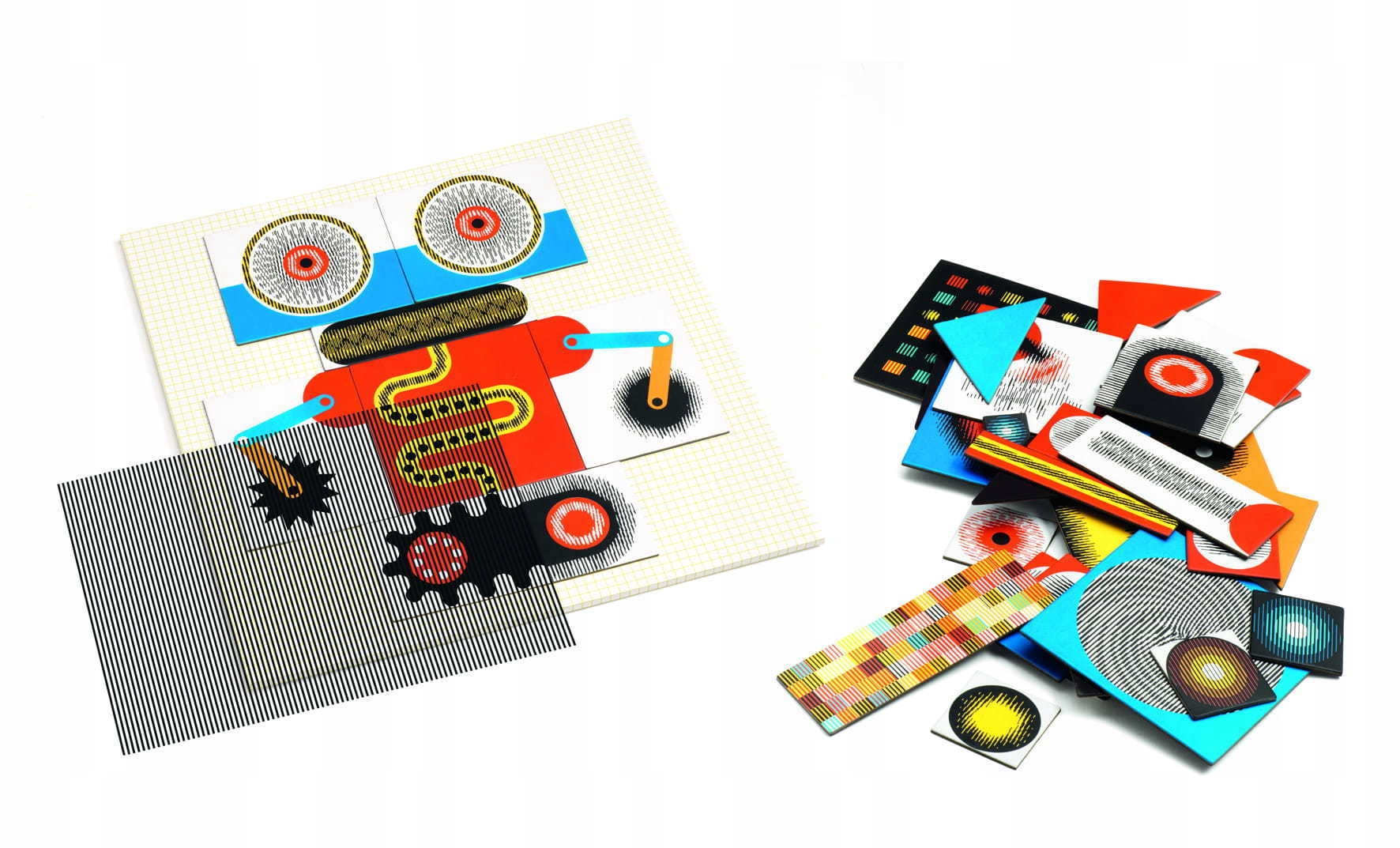 Interaktywna zabawa z animacją i iluzją optyczną