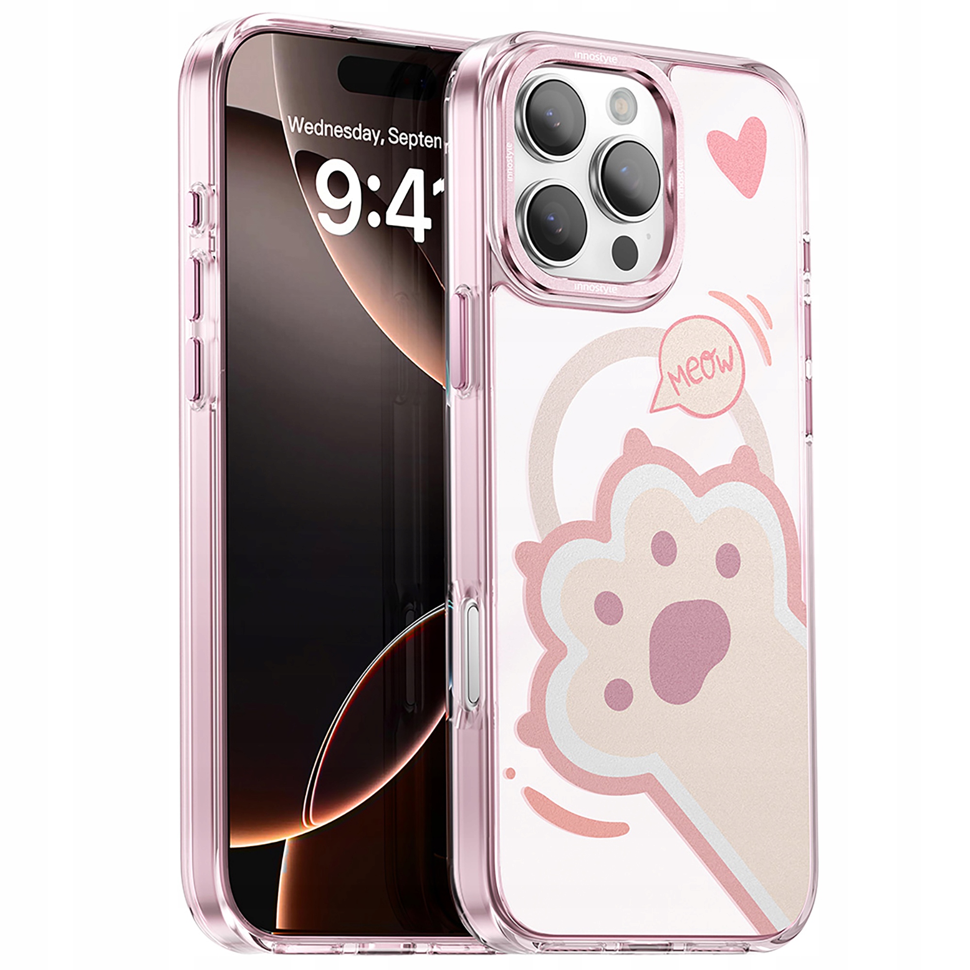 INNOSTYLE ETUI MAGNETYCZNE CASE WZMOCNIONE DO MAGSAFE IPHONE 16 PRO MAX – Styl i funkcjonalność w jednym