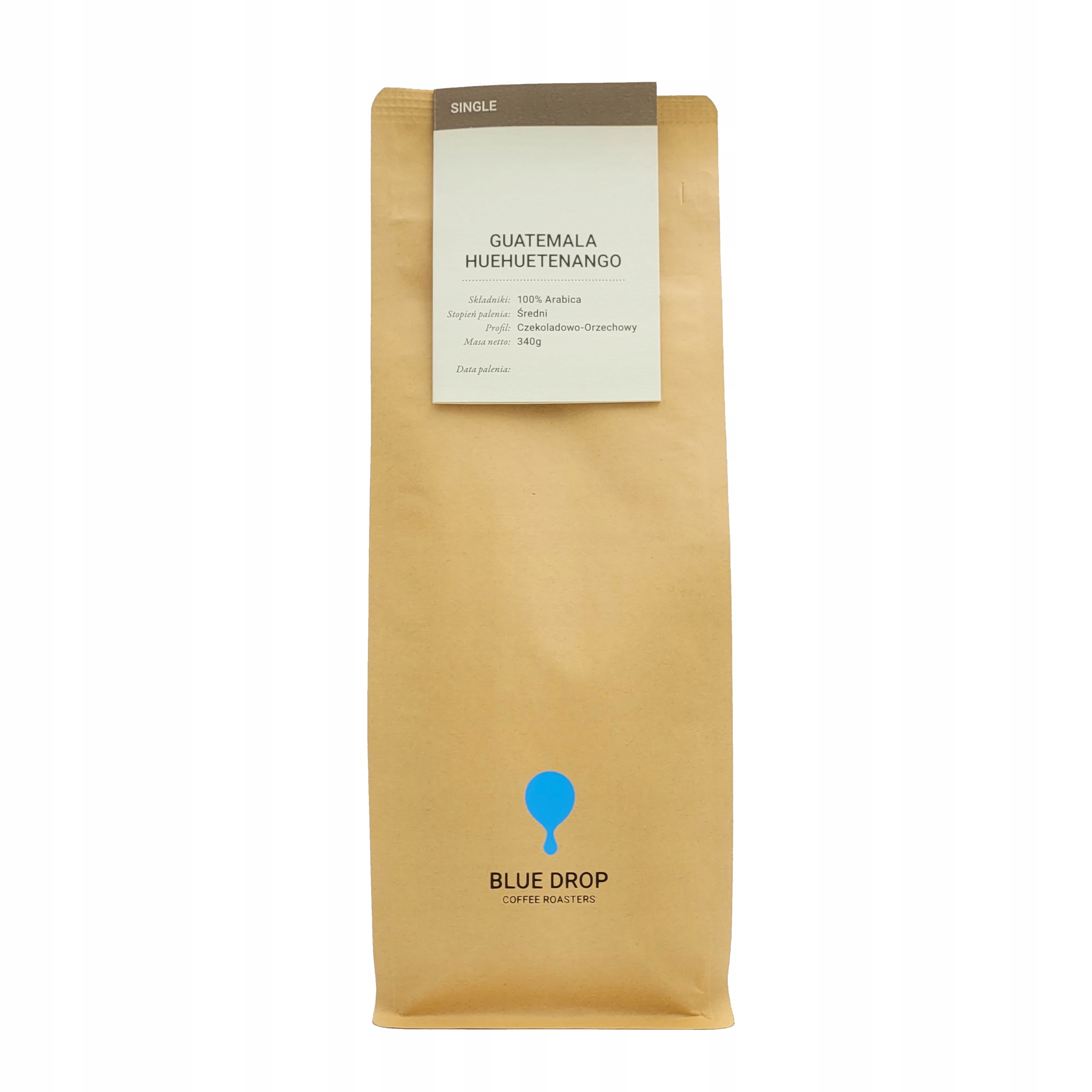 Kawa ziarnista Guatemala Huehuetenango 340g Blue Drop – Doskonały wybór dla miłośników kawy