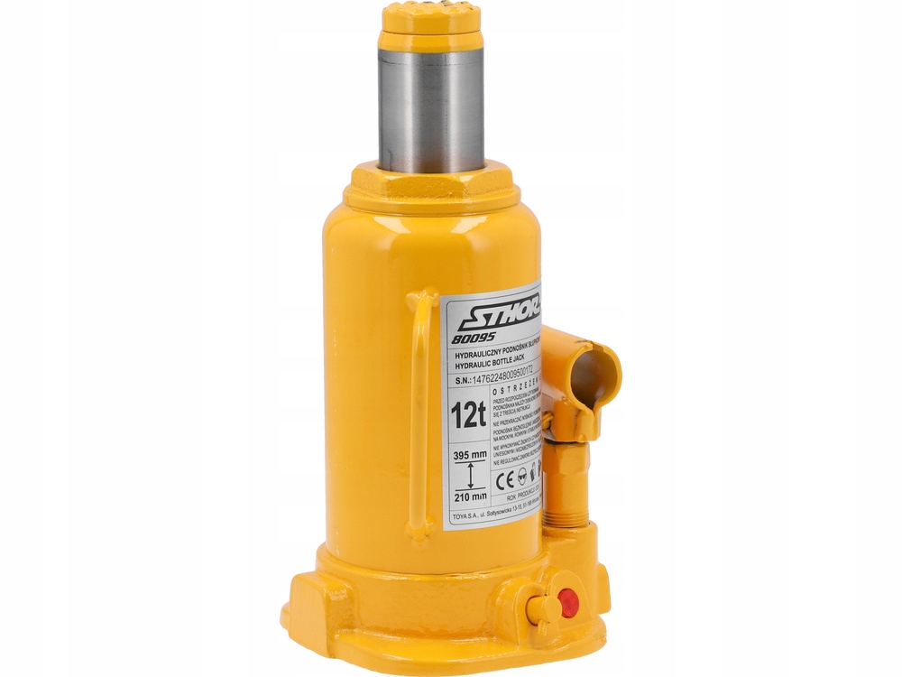 Stabilna konstrukcja – Bezpieczne podnoszenie z siłownikiem hydraulicznym