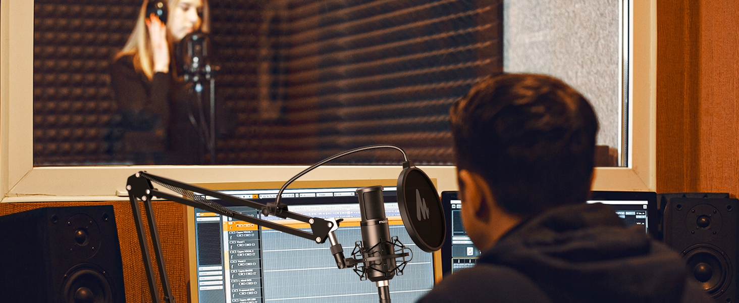 Idealny do podcastów, nagrań i transmisji na żywo