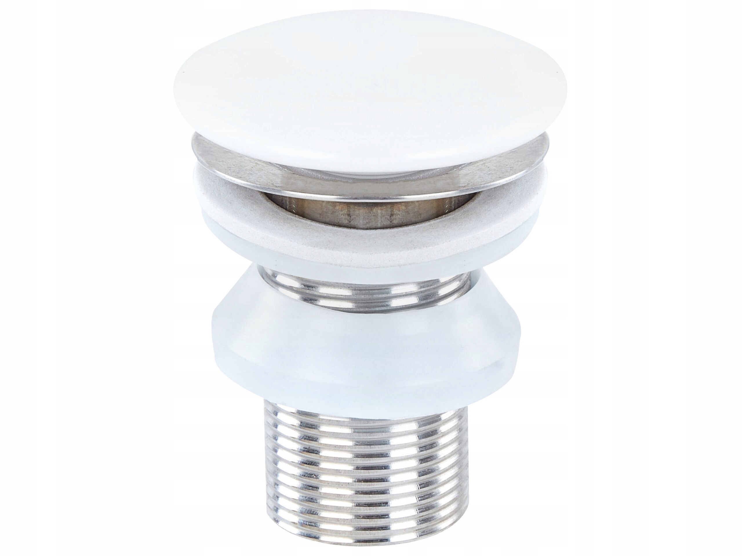 Funkcjonalny korek spustowy typu click-clack