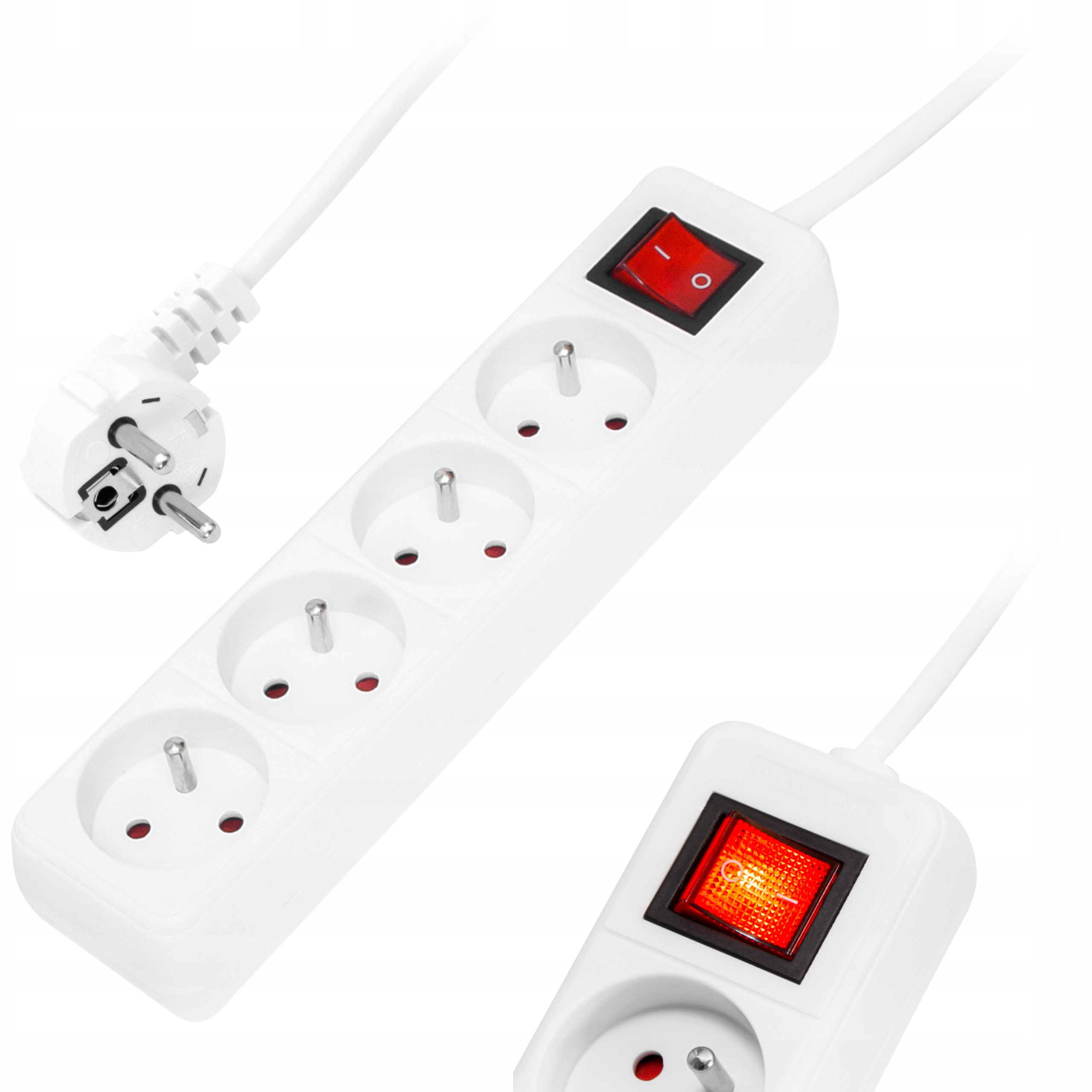 Przełącznik z podświetleniem dla łatwej obsługi