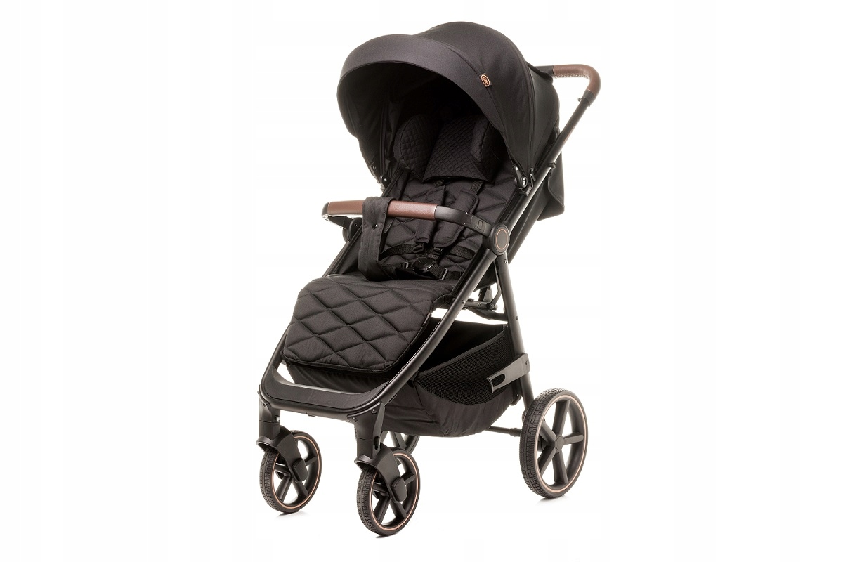 Wózek spacerowy 4Baby Stinger Pro Black – Komfort i styl na każdym kroku