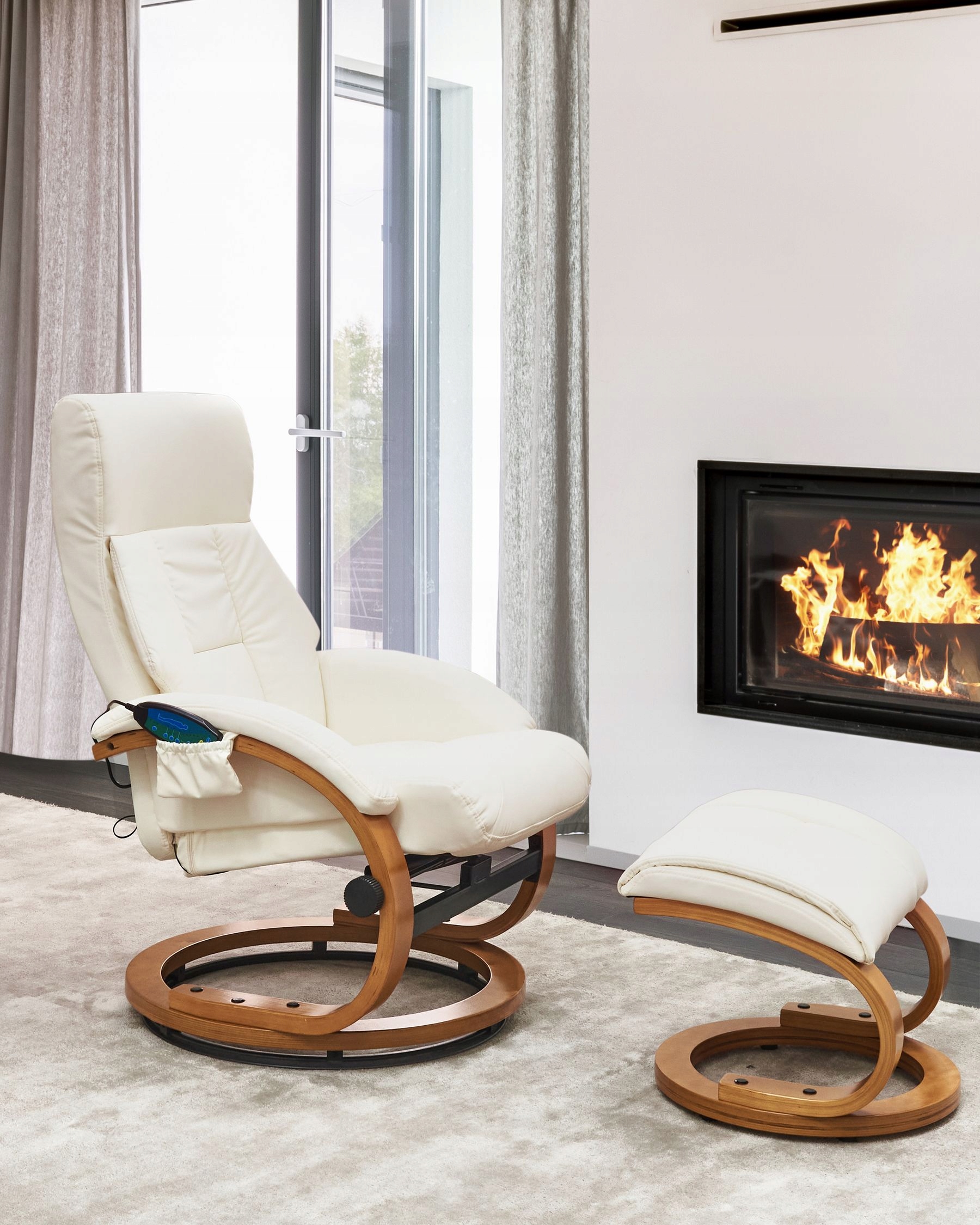 Ergonomiczne oparcie i regulowane funkcje