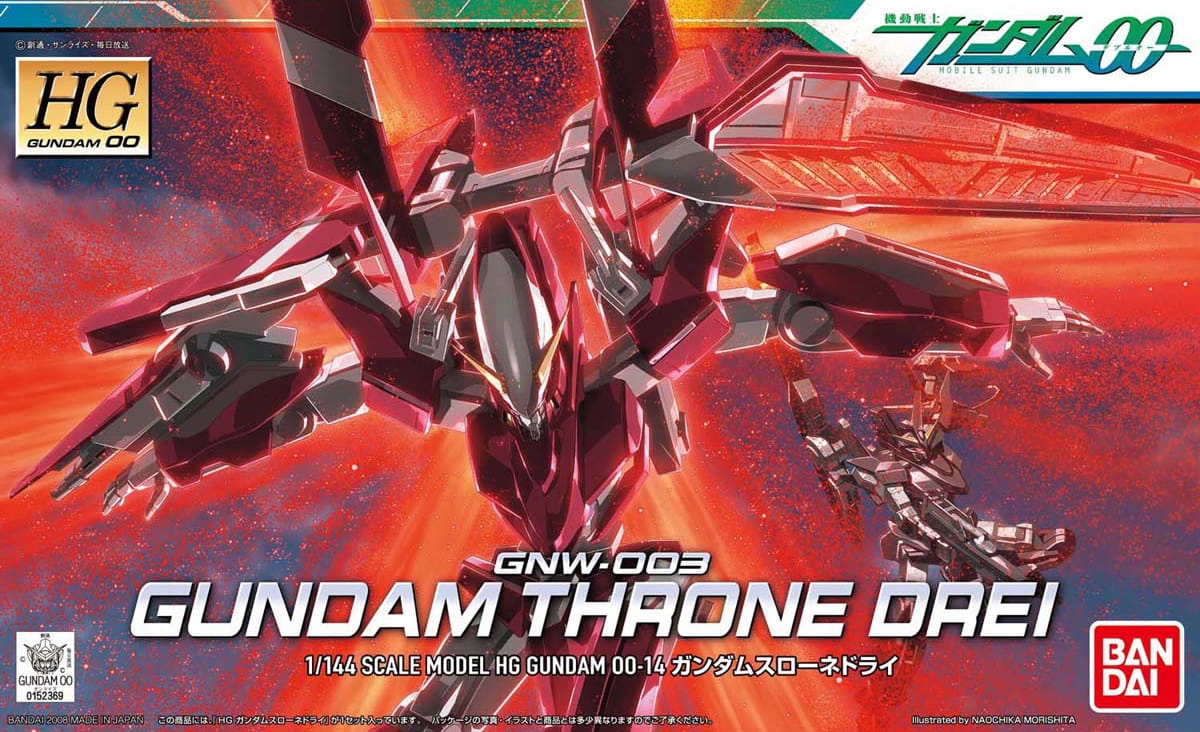 HG 1/144 GUNDAM THRONE DREI – Model do sklejania dla fanów Gundam