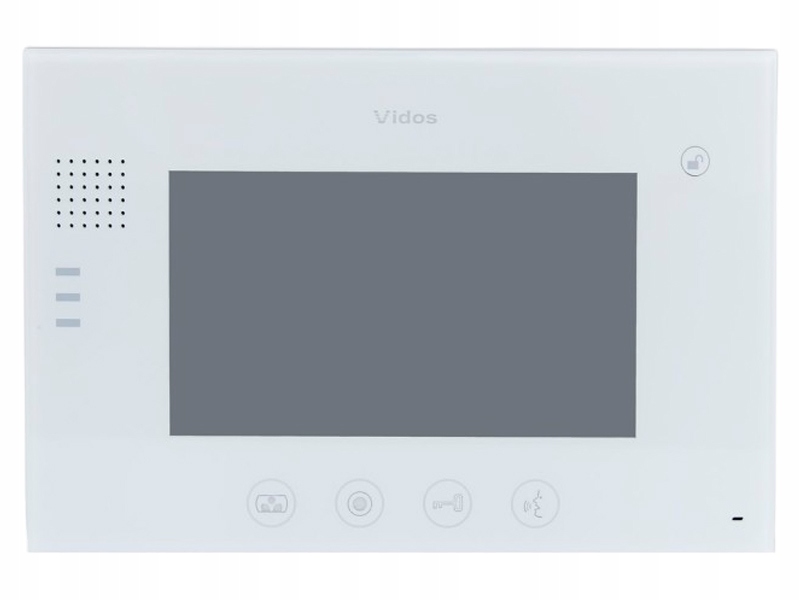 VIDOS MONITOR DO WIDEODOMOFONU M670W BIAŁY – Nowoczesne rozwiązanie dla Twojego domu