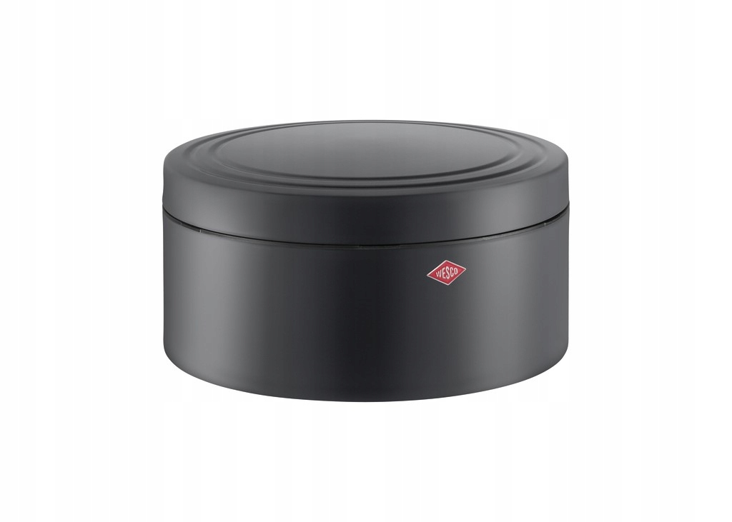 Pojemnik na pieczywo okrągły grafitowy mat Classic Line – Elegancja i funkcjonalność w Twojej kuchni