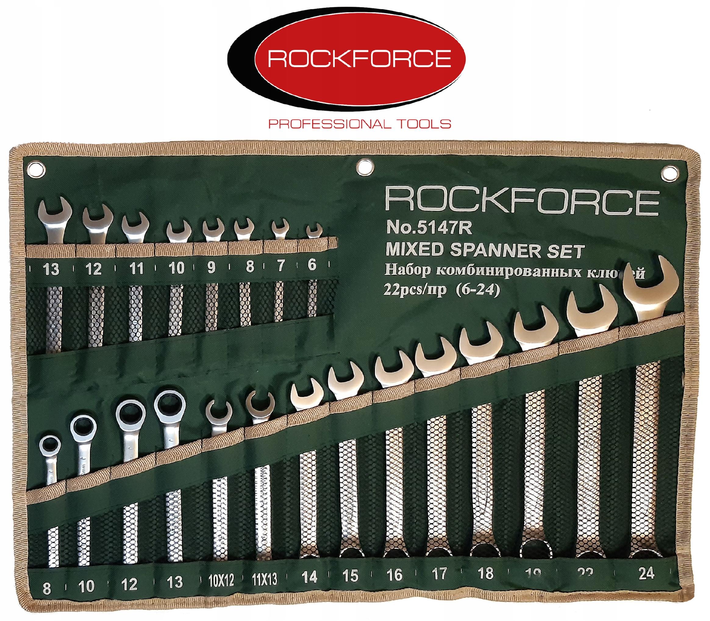 Klucze płasko-oczkowe – Wszechstronność w rozmiarach 6 mm do 24 mm